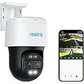 REOLINK PTZ Security Camera System 4K, IP PoE 360 Camera with Dual-Lens, Auto 6X Hybrid Zoomed Tracking, 355 Pan & 90 Tilt, O