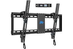 Mounting Dream UL Listed TV Mount for Most 37-75 Inch TV, Universal Tilt TV Wall Mount Fit 16", 18", 24" Stud with Loading Ca