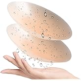 PRETTYWELL Nipple Covers for Women,Waterproof Nipple Pasties Reusable,Ultra Thin Adhesive Silicone Nipple Cover Petals