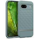 Caseology Parallax for Google Pixel 8a Case 5G [3D Ergonomic Design](2024) - Sage Green