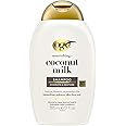 OGX Nourishing + Coconut Milk Moisturizing Shampoo, Hydrating & Restoring Shampoo Moisturizes for Soft Hair After the First U