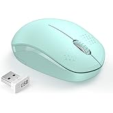 seenda Wireless Mouse, 2.4G Noiseless Mouse with USB Receiver - Portable Computer Mice for PC, Tablet, Laptop with Windows Sy