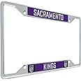 Desert Cactus Sacramento Kings License Plate Frame Team NBA Metal Car Tag Holder for Front or Back of Car Officially Licensed