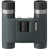 Pentax AD 8x25 WP Binoculars suitable for outdoor live event travel or even mountaineering,Green