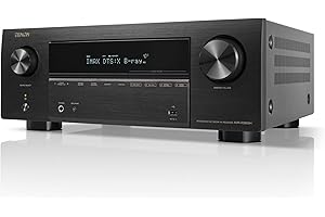 Receiver Denon AVR-X3800H Dolby Atmos 9.4 Canais 8k - 120v