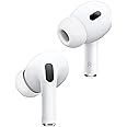 Apple AirPods Pro 2 Wireless Earbuds, Bluetooth Headphones, Active Noise Cancellation, Hearing Aid Feature, Transparency, Per