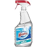 Windex with Vinegar Glass Cleaner Spray Bottle, Bottle Made from 100% Recovered Coastal Plastic, 23 fl oz