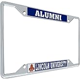 Desert Cactus Lincoln University (PA) Lions Metal License Plate Frame for Front or Back of Car Officially Licensed (Alumni)