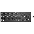 HP 230 Wireless Keyboard - Wireless Connection - Low-Profile, Quiet Design - Windows & Mac OS - Laptop, PC Compatible - Short