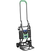 COSCO Shifter Multi-Position Folding Hand Truck and Cart, 300 lb. Weight Capacity, Green, 12222PBG1E