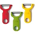 Kuhn Rikon Original Swiss Peeler 3-Pack Red/Green/Yellow