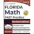 Florida Assessment of Student Thinking (FAST) Test Prep: 7th Grade Math Practice Workbook and Full-length Online Assessments: