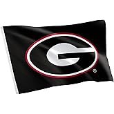 Desert Cactus University of Georgia Flag Bulldogs UGA Dawgs Banners 100% Polyester Indoor Outdoor 3x5 feet Flags (Design 2)