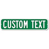 SmartSign Customize Your Own Green Street Sign | 6" x 24" Aluminum