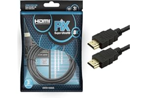 PIX CABO HDMI GOLD 2.1 8K HDR 19P 3M, Pix, 018-1030