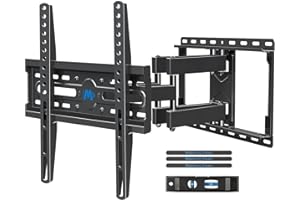 Mounting Dream TV Wall Mount for 32-65 Inch TV, TV Mount with Swivel and Tilt, Full Motion TV Bracket with Articulating Dual 