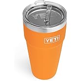 YETI Rambler 26 oz Straw Cup, Vacuum Insulated, Stainless Steel with Straw Lid