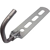 Emotor Industries Universal Straight Exhaust Hanger Welded Steel, HG005 (EMHG005)