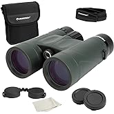 Celestron – Nature DX 8x42 Binoculars – Outdoor and Birding Binocular – Fully Multi-Coated with BaK-4 Prisms – Rubber Armored