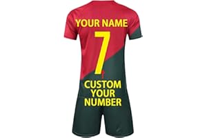 Custom Soccer Jerseys for Kids Adults Personalized 2024 Cup Team Uniform with Name Number Shorts Set Gifts Camiseta de Futbol