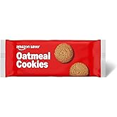 Amazon Saver, Crispy Oatmeal Cookies, 12 ounce (Previously Happy Belly, Packaging May Vary)