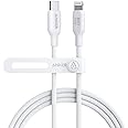 Anker USB-C to Lightning Cable, 541 Cable (Aurora White, 6ft), MFi Certified, Bio-Based Fast Charging for iPhone 14 14pro Max