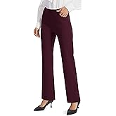 AFITNE Women's 2024 Fall Yoga Dress Pants Stretchy Work Slacks Straight Leg Business Office Casual Pants