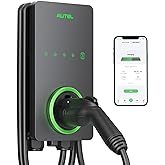 Autel Home Level 2 EV Charger up to 50Amp, 240V, Indoor/Outdoor Car Charging Station, Wi-Fi and Bluetooth Enabled EVSE, Flexi