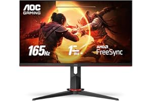 Monitor Gamer AOC Hero 27" 165Hz 1ms Ajuste de Altura 27G2S/BK