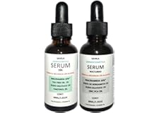 2 Serum, Suero Dia y noche, Niacinamida 10% , A cido Salicilico1%, Pantenol 3% , Zinc PCA3% , Tea tree oil 1% , Aceite de Ber