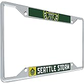 Desert Cactus Seattle Storm License Plate Frame WNBA Car Tag Holder for Front or Back of Car Sigma (Up Close Frame)