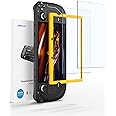 JSAUX 2-Pack Steam Deck Screen Protector, Ultra HD Glass Protector 9H Hardness Easy to Install with Guiding Frame Scratch Res