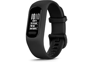 Garmin vívosmart® 5, Fitness Tracker, Long-Lasting Battery, Simple Design, Black