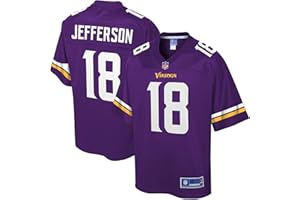 NFL PRO LINE Men's Justin Jefferson Purple Minnesota Vikings Team Player Jersey