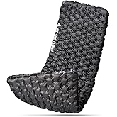 OneTigris Obsidian Ultralight Sleeping Pad, 5.2R Insulated, Inflatable Camping Backpacking Sleeping Mat Weighs 2.05lb, 74.4" 