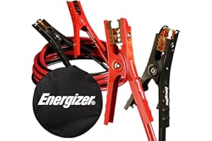 Energizer Jumper Cables for Car Battery, Heavy Duty Automotive Booster Cables for Jump Starting Dead or Weak Batteries with C