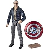 Marvel Hasbro Legends Series 6" Collectible Action Figure Toy The Avengers Cameo Stan Lee, Includes 2 Accessories