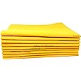 10 Pack Extra Large Original German Shammy Cloths Chamois Towels Absorbent Super Shammy for Pets, Parenting Tool Cleaning for