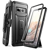 SUPCASE Unicorn Beetle Pro Series Case for Google Pixel 7 Pro (2022 Release), Full-Body Rugged Belt-Clip & Kickstand Case wit