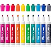 Mr. Pen- Dry Erase Markers, Low Odor Chisel Tip, 10 Pack, Vibrant Colors, White Board Markers Dry Erase, Chisel Tip Markers, 