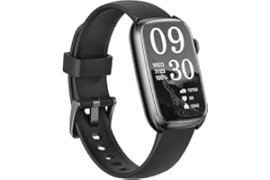 Health & Fitness Tracker, Smart Watch with Blood Pressure,Blood Oxygen, 24/7 Heart Rate Monitor,Sleep Tracker,Pedometer,Multi