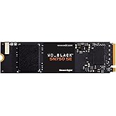 WD_BLACK 500GB SN750 SE NVMe Internal Gaming SSD Solid State Drive - Gen4 PCIe, M.2 2280, Up to 3,600 MB/s - WDS500G1B0E