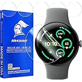 ArmorSuit (6 Pack MilitaryShield Screen Protector designed for Google Pixel Watch (2022) (41 mm) Anti-Bubble HD Clear Film - 