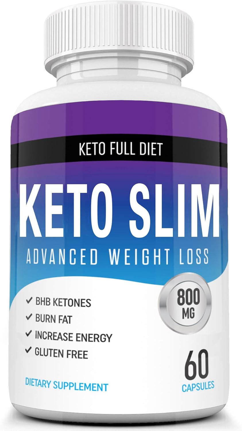 Shark Tank Keto Diet Pills - Weight Loss Supplements to Burn Fat Fast - Boost Energy and Metabolism - Best Ketosis Supplement for Women and Men - Best Keto Diet - 60 Capsules