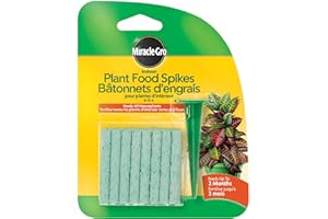 Miracle-Gro Indoor Plant Food Spikes Tray, 24 Spikes