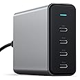 Satechi 165W USB C 4-Port GaN Charging Station – Compatible with MacBook Pro/Air M1 M2 M3, iPad Pro M4, iPhone 16 Pro Max/16 