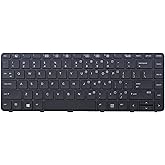 AUTENS Replacement US Keyboard for HP Probook 430 G3/430 G4/440 G3/440 G4/445 G3/640 G2/645 G2 Laptop (No Backlight)