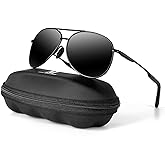 mxnx Aviator Sunglasses for Men Polarized Women UV Protection Lightweight Driving Fishing Sports Mens Sunglasses MX208