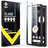 EGV 3 Pack Pixel 7a Screen Protector [Fingerprint Support] 9H Tempered Glass Screen Protector for Pixel 7a, Anti-Scratch, Bub