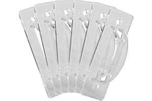 Bates- Light Switch Guard Cover, 6 Pack, Clear, Toggle Switch Cover, Light Switch Blocker, Light Switch Cover Child Proof Lig